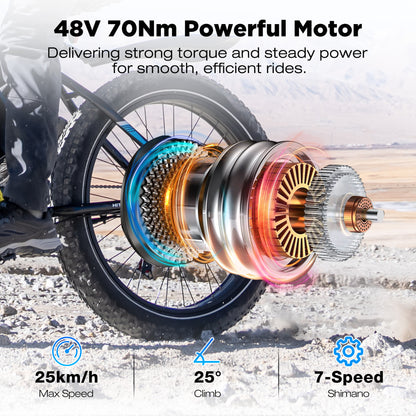 BK15 4.0 Fat Tire Electric Bike