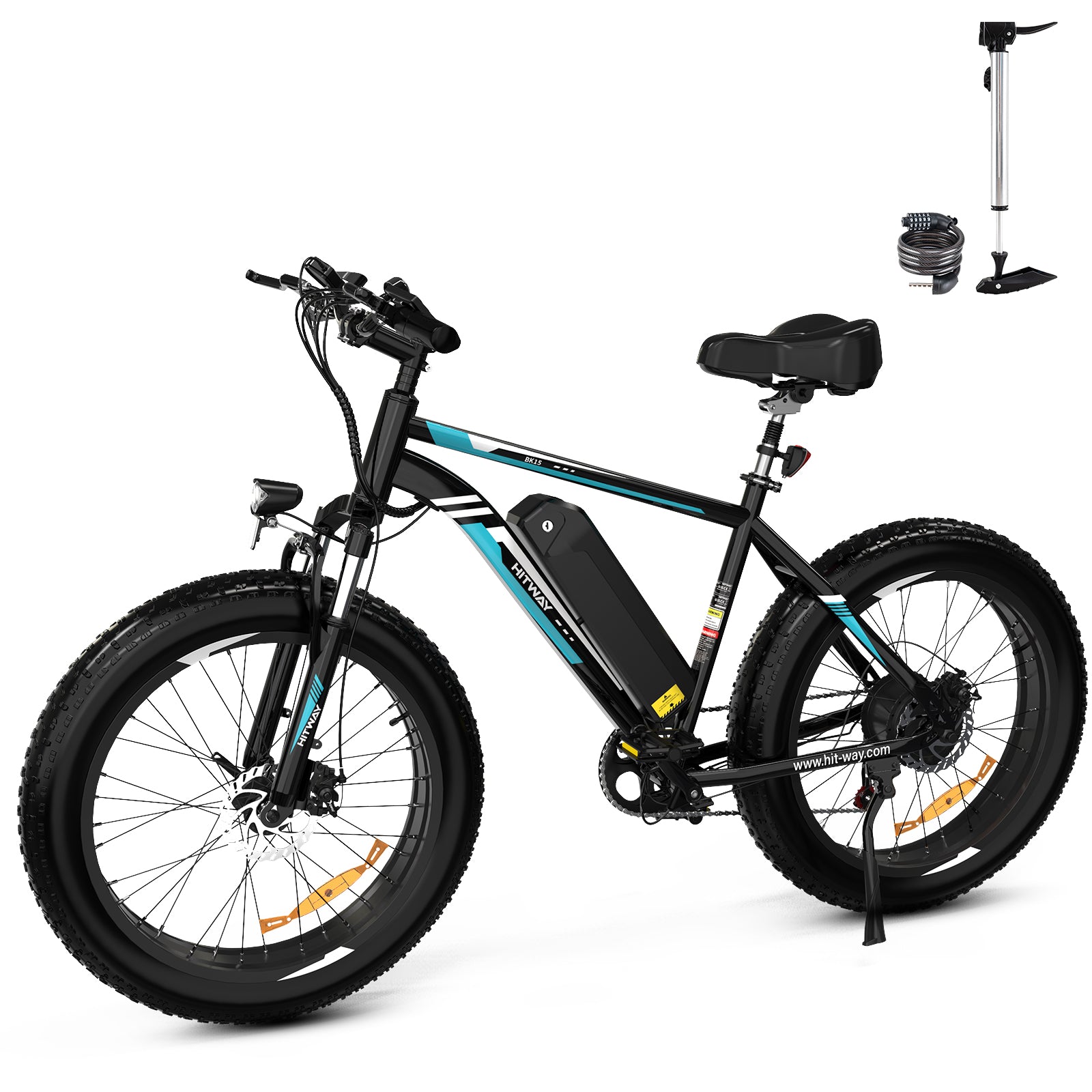 Bicicleta eléctrica con neumáticos gruesos BK15 4.0