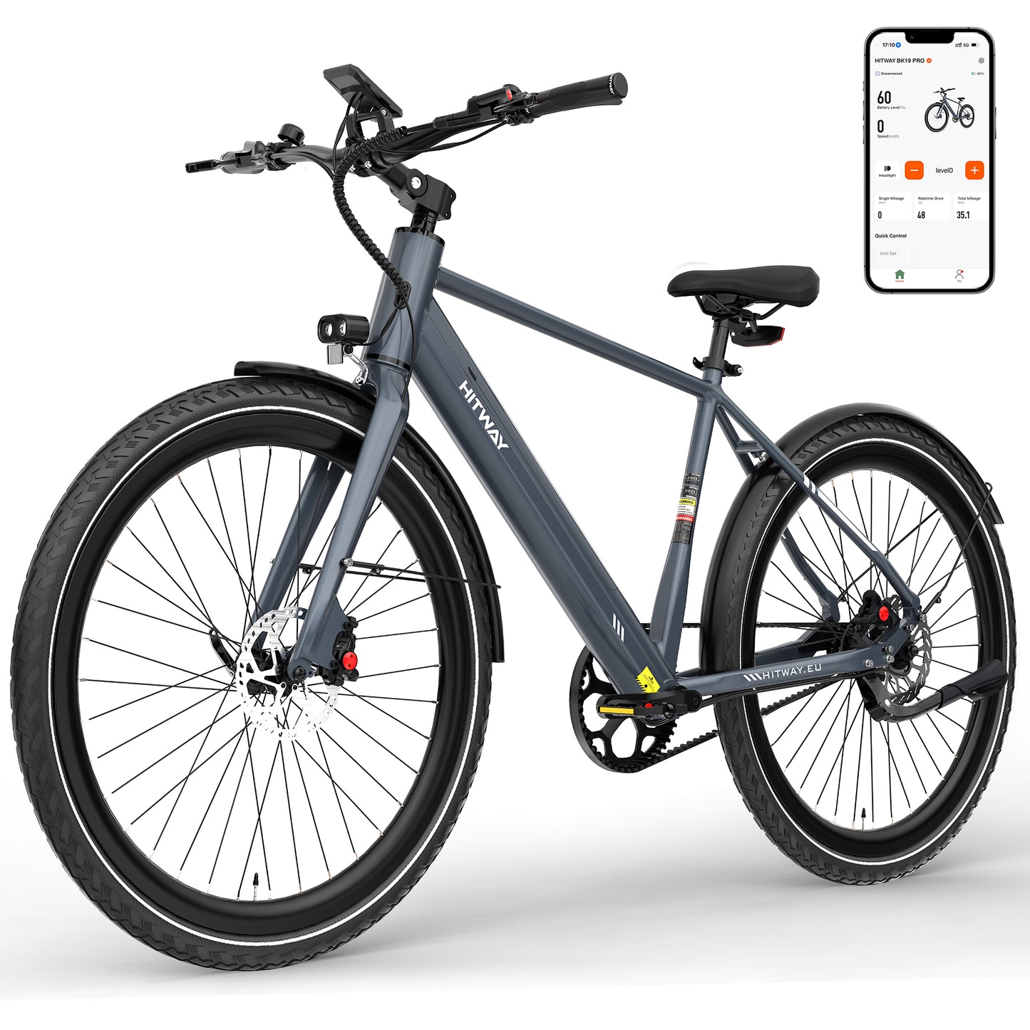 BK19 Pro Belt Drive Electric Bike