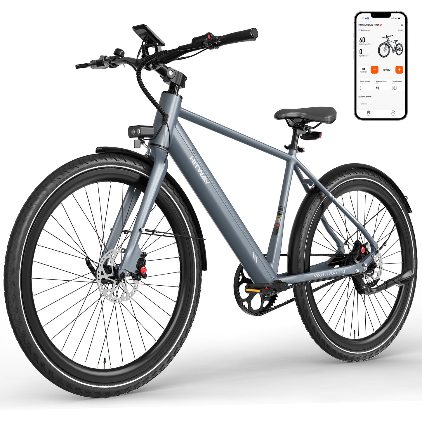 BK19 Pro Belt Drive Electric Bike