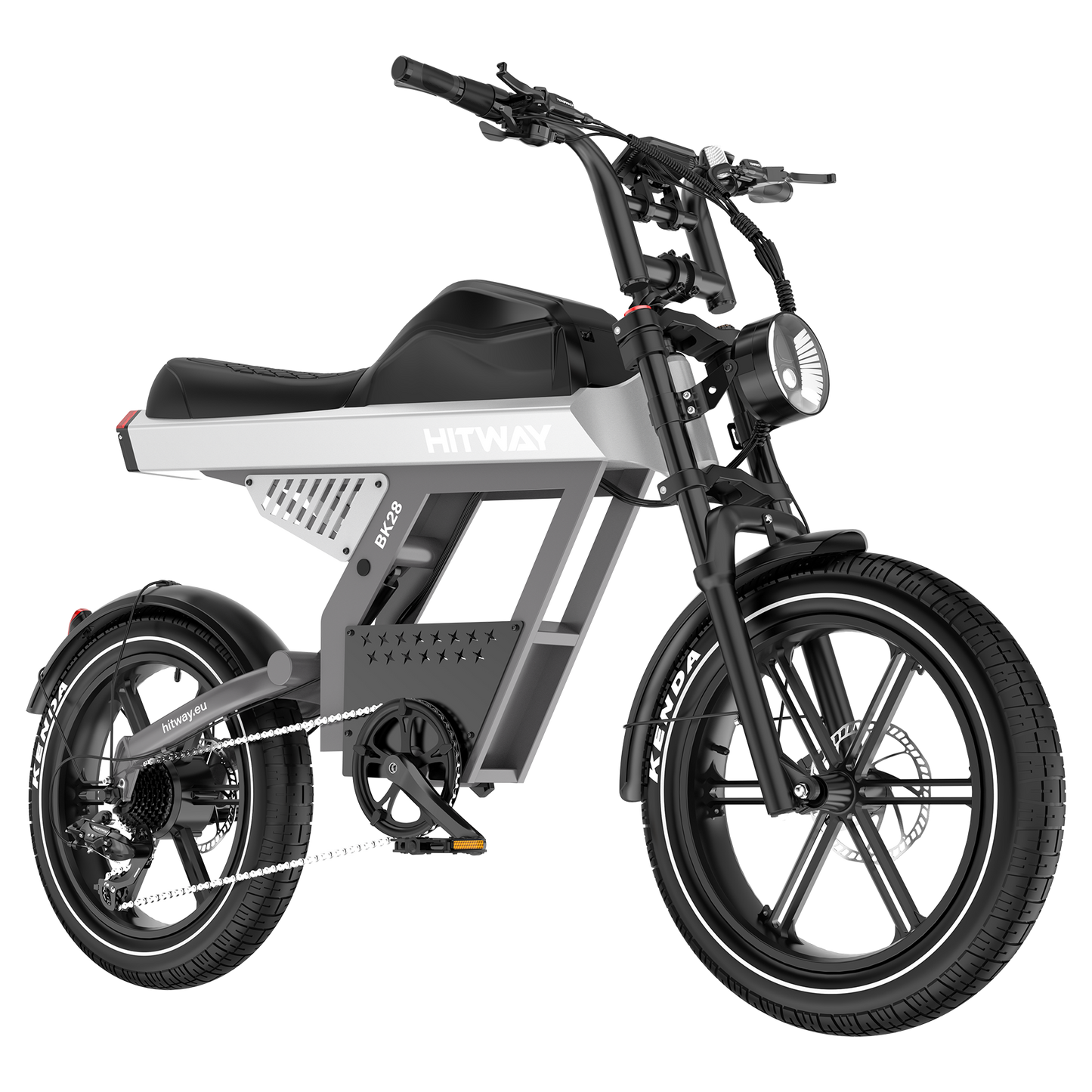Bicicleta eléctrica con neumáticos gordos BK28