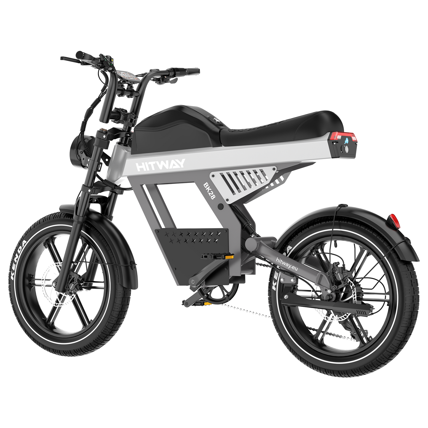 Bicicleta eléctrica con neumáticos gordos BK28