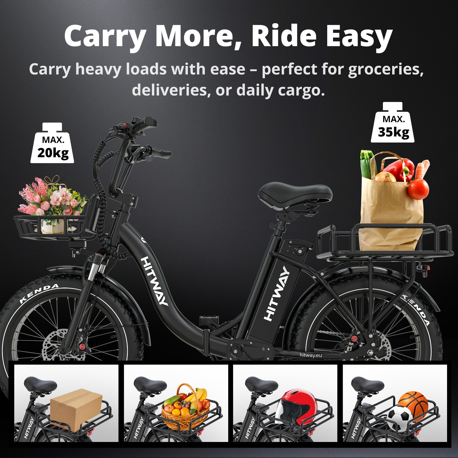 BK6S Plus Cargo-Elektrofahrrad