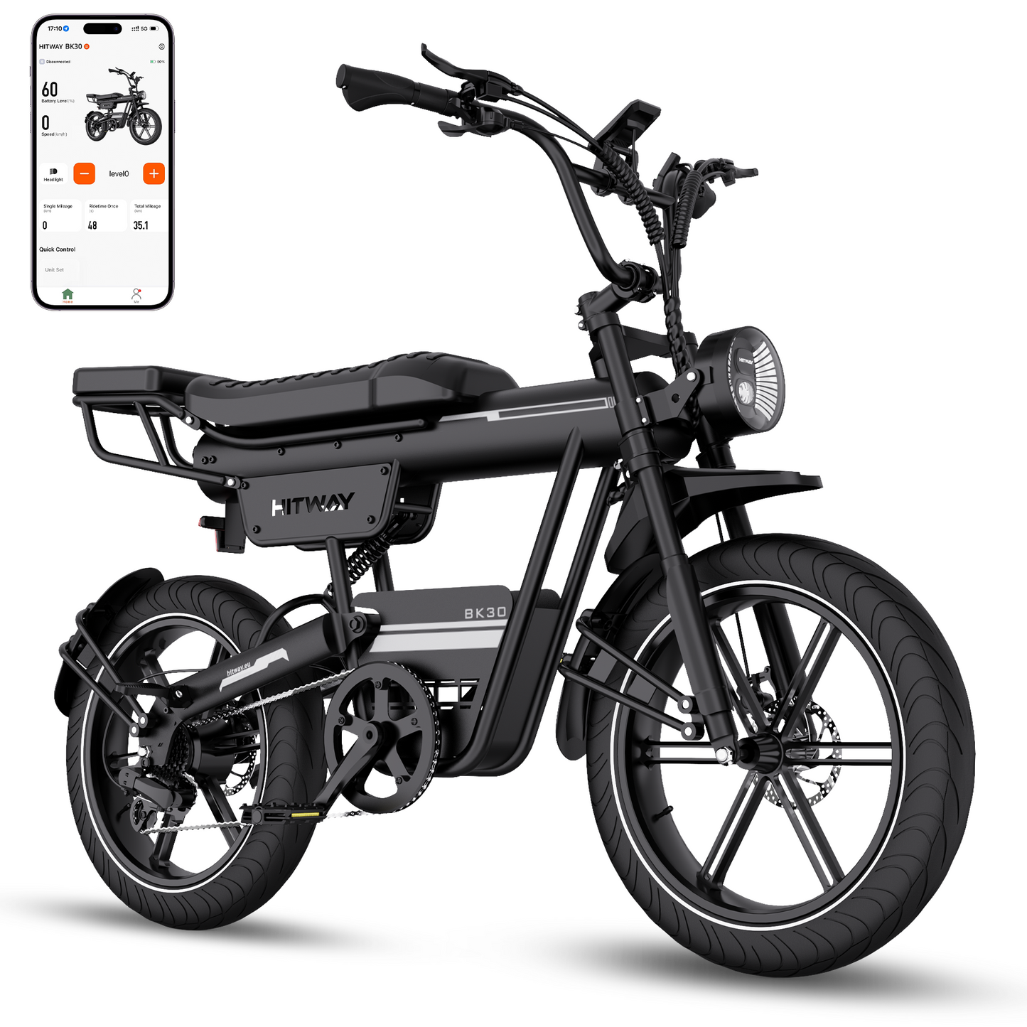 BK30 Fat Tire Elektrofahrrad