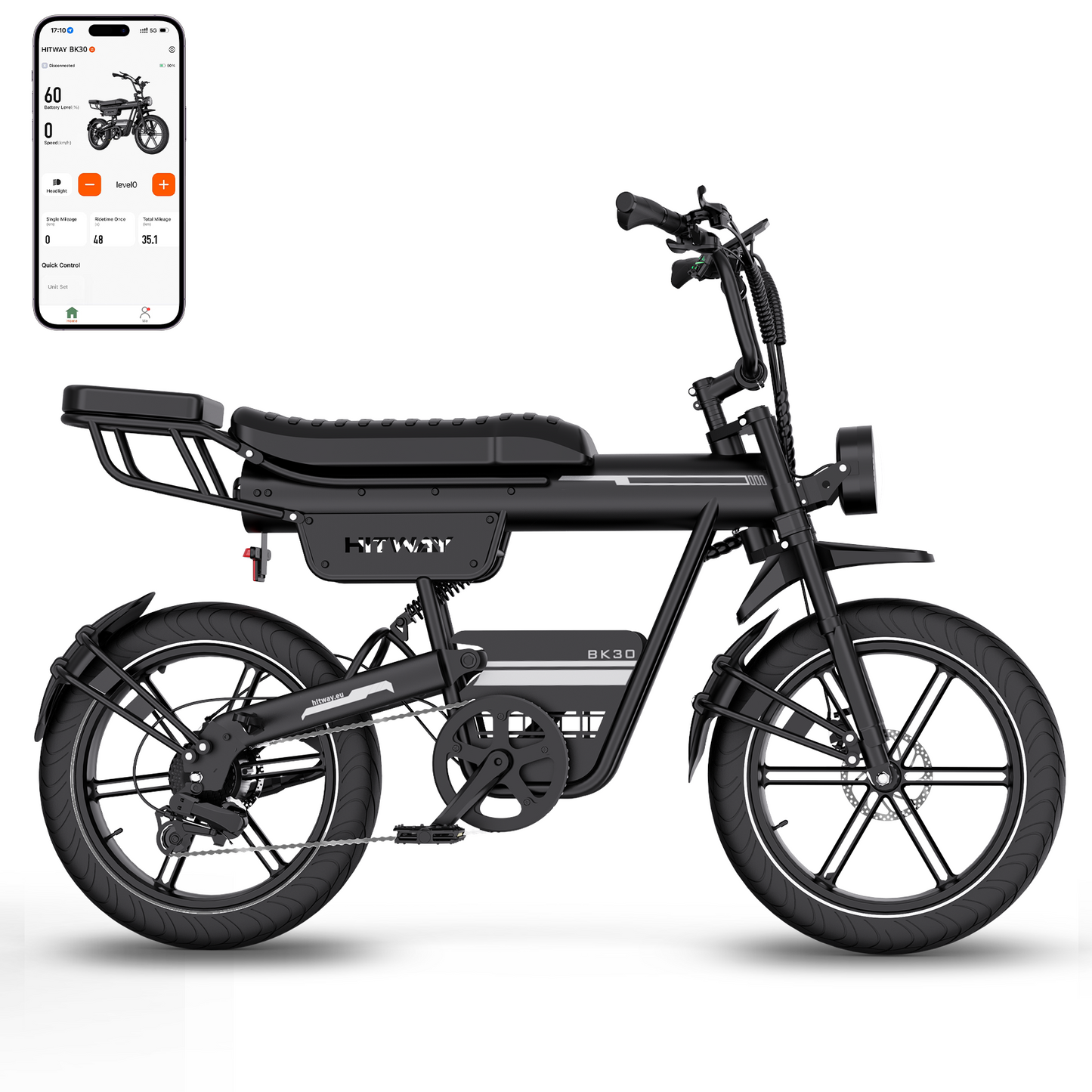 BK30 Fat Tire Elektrofahrrad