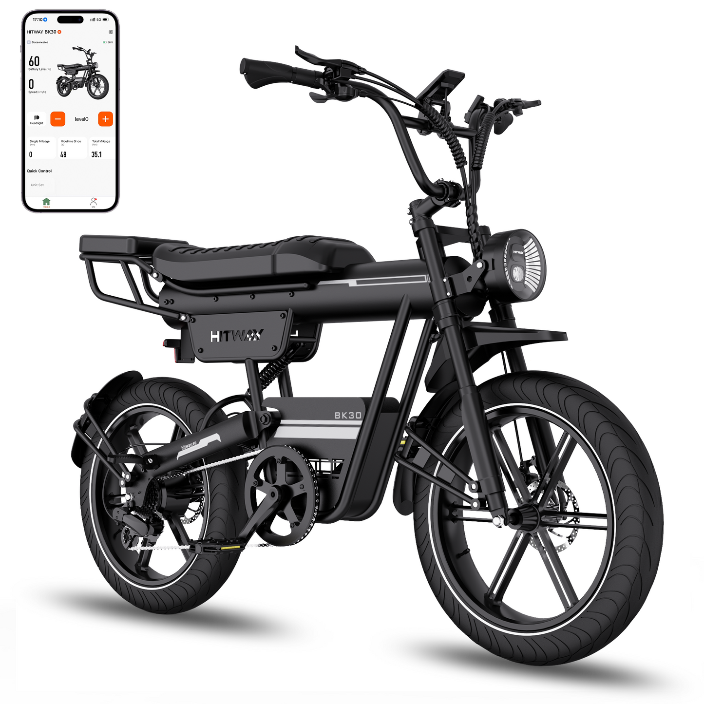 BK30 Fat Tire Elektrofahrrad