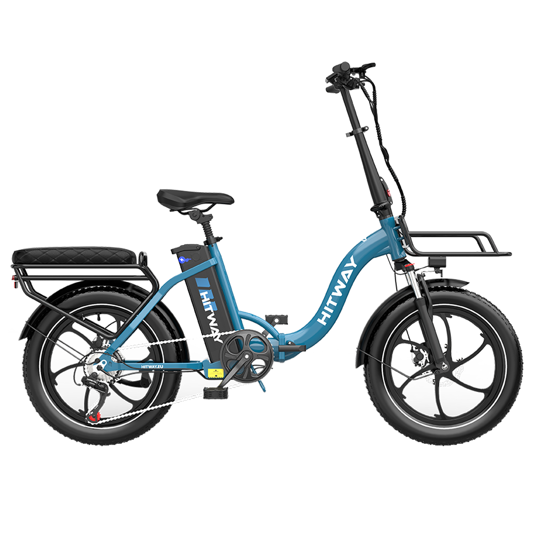 e klapprad hitway BK6S L1 faltbares Elektrofahrrad 36 V 15,6 Ah 70–150 km City-E-Bike