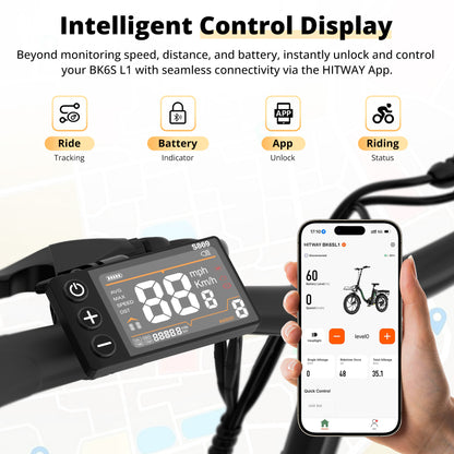 BK6S L1 hopfällbar elcykel