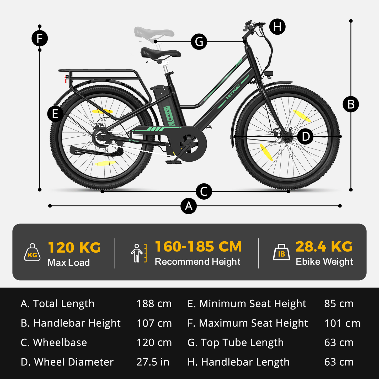 BK8SL 27.5 inch Electric Bike