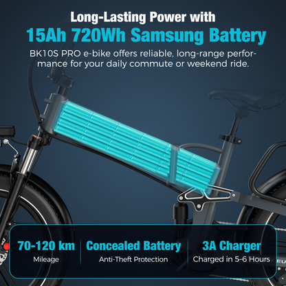 BK10S PRO Folding Electric Bike