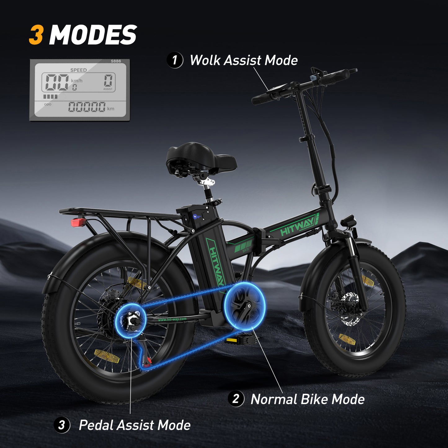 BK11 Folding Electric Bike